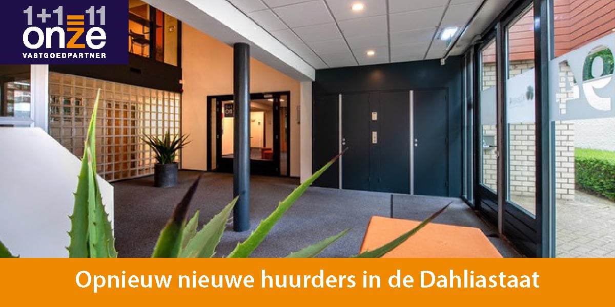 Opnieuw nieuwe huurders in de Dahliastaat